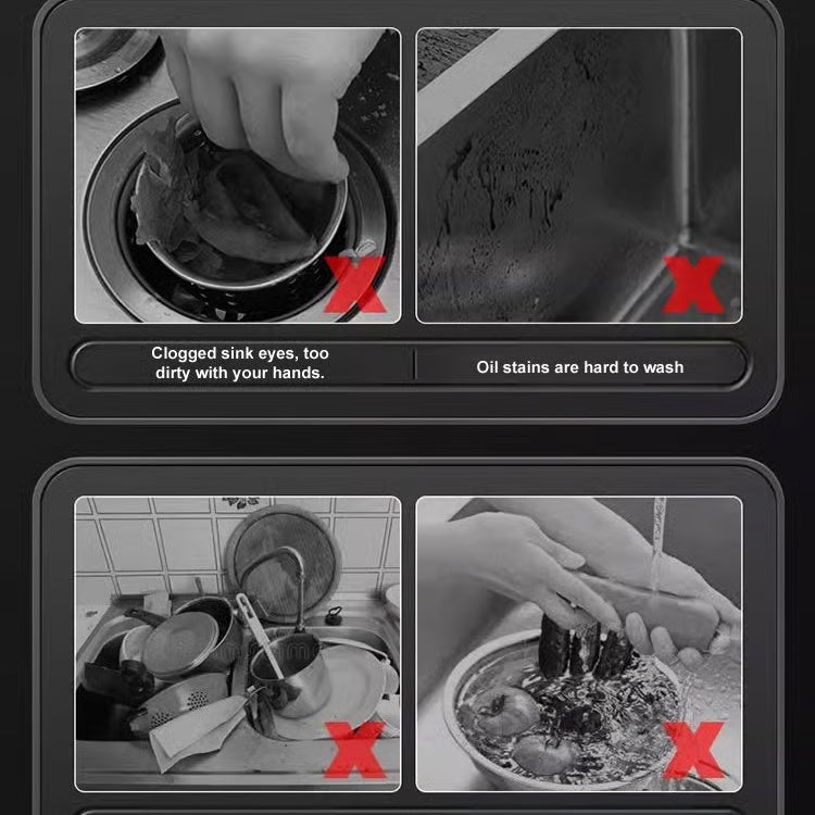 π₯ New for 2025 π Stainless Steel Swan Sink Strainer Basket