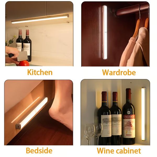 🔥Free shipping 💡 Punch-free Smart Sensor Magnetic Rechargeable LED Lights
