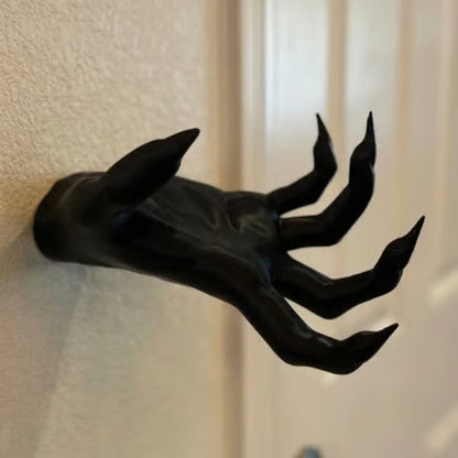 Halloween Witch's Demon Hand Wall Hanging Statues