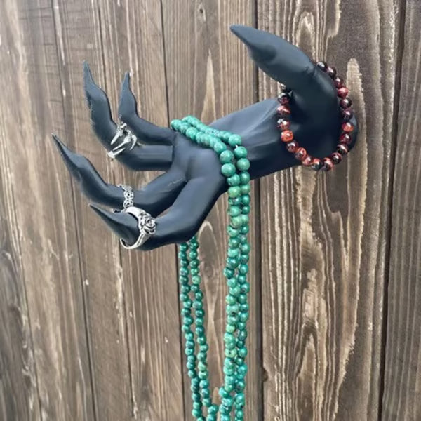 Halloween Witch's Demon Hand Wall Hanging Statues