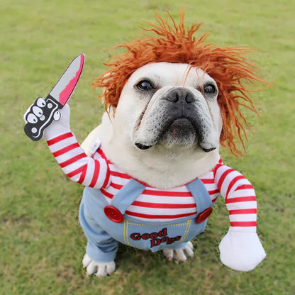 🎁 Holiday Special🔥Pet Deadly Doll Halloween Costume