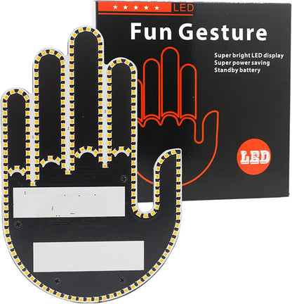 Car Finger Light with Remote