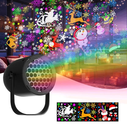 🎁 Holiday Special 🎉 16 images of Christmas projection lights