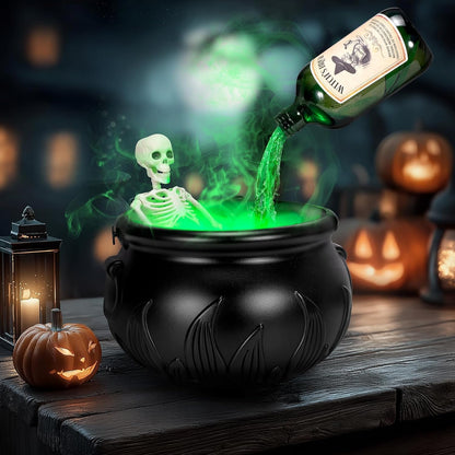 Magical Halloween Cauldron Decor Set
