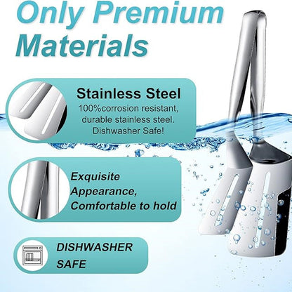 💥 Hot Sale 💥 304 Stainless Steel Flipping Spatula Clip