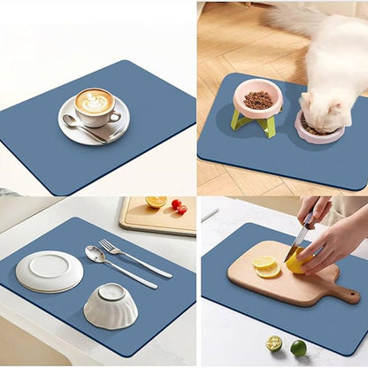 💥 New for 2025 💕 Kitchen Super Absorbent Draining Mat