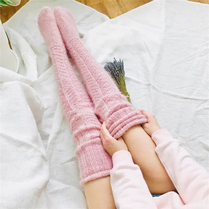 ⏰LAST DAY 50% OFF - ✨2025 Warm Over Knee Extra Long Knitted Socks