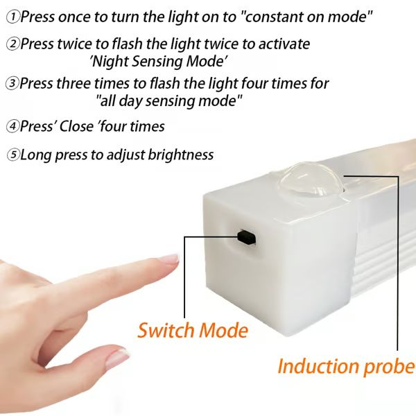 🔥Free shipping 💡 Punch-free Smart Sensor Magnetic Rechargeable LED Lights
