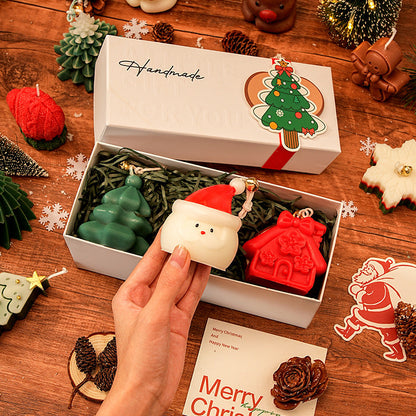 🎄Christmas Tree Deer Shape Aromatherapy Candle Gift Box