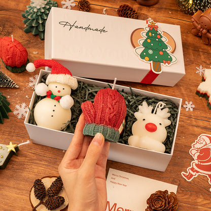 🎄Christmas Tree Deer Shape Aromatherapy Candle Gift Box