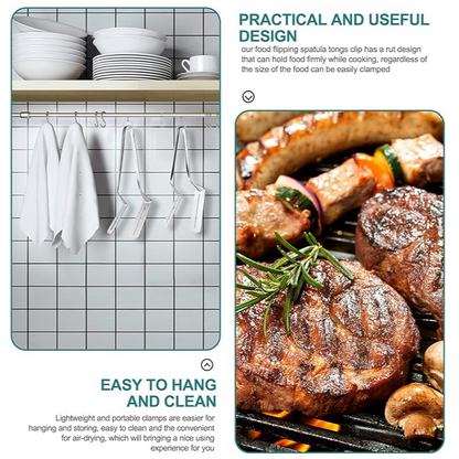 💥 Hot Sale 💥 304 Stainless Steel Flipping Spatula Clip