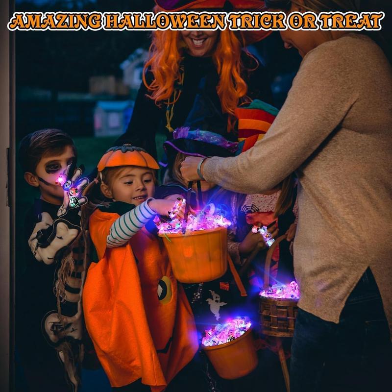 🎁 Holiday Special🔥50Pcs LED Halloween Ring