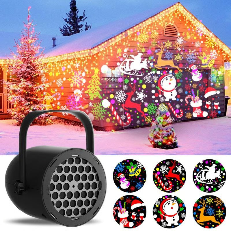 🎁 Holiday Special 🎉 16 images of Christmas projection lights