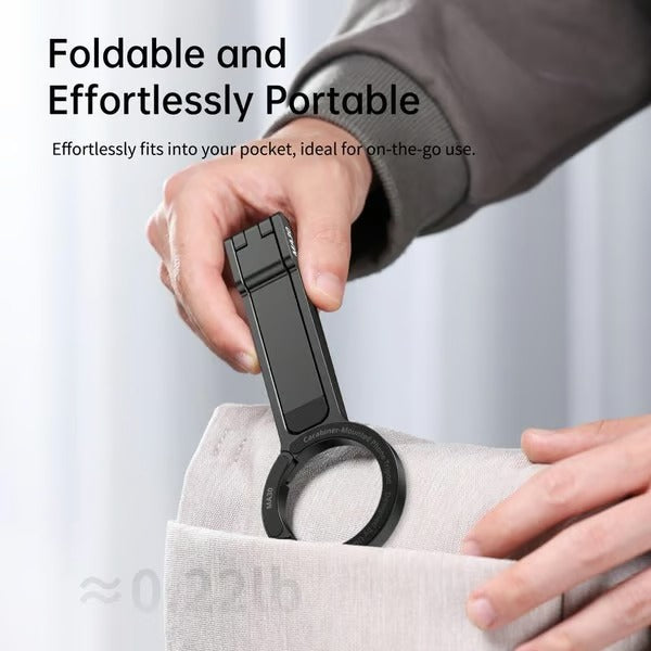 🔥BUY MORE SAVE MORE🔥📱Magnetic Phone Tripod for iPhone, Portable Phone Holder Mini Tripod