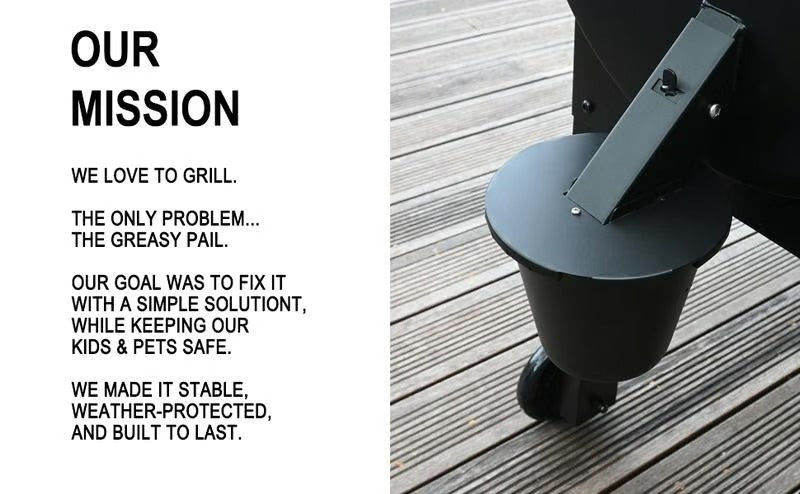 ✨LAST DAY 49% OFF💥Grease Bucket with Lid and 2 Free Liners