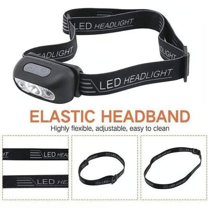 Super Bright Light Sensor Mini Led Headlamp