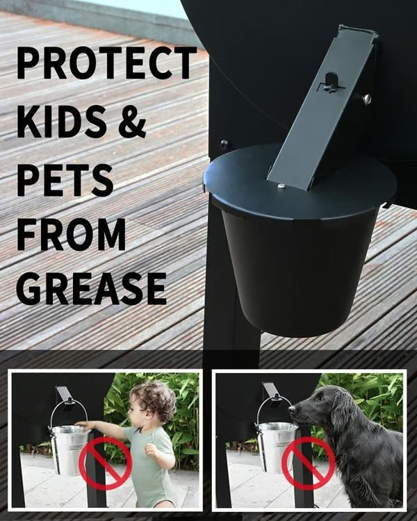 ✨LAST DAY 49% OFF💥Grease Bucket with Lid and 2 Free Liners