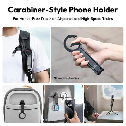 🔥BUY MORE SAVE MORE🔥📱Magnetic Phone Tripod for iPhone, Portable Phone Holder Mini Tripod