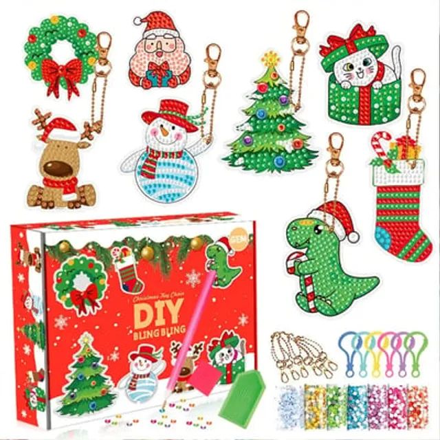 🎄Christmas Diamond Painting Sticker Kit