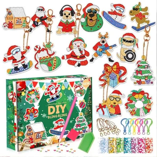 🎄Christmas Diamond Painting Sticker Kit